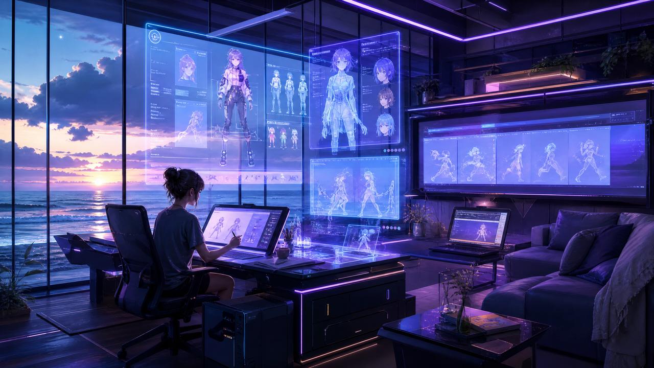 麻豆视频AI动漫创作
