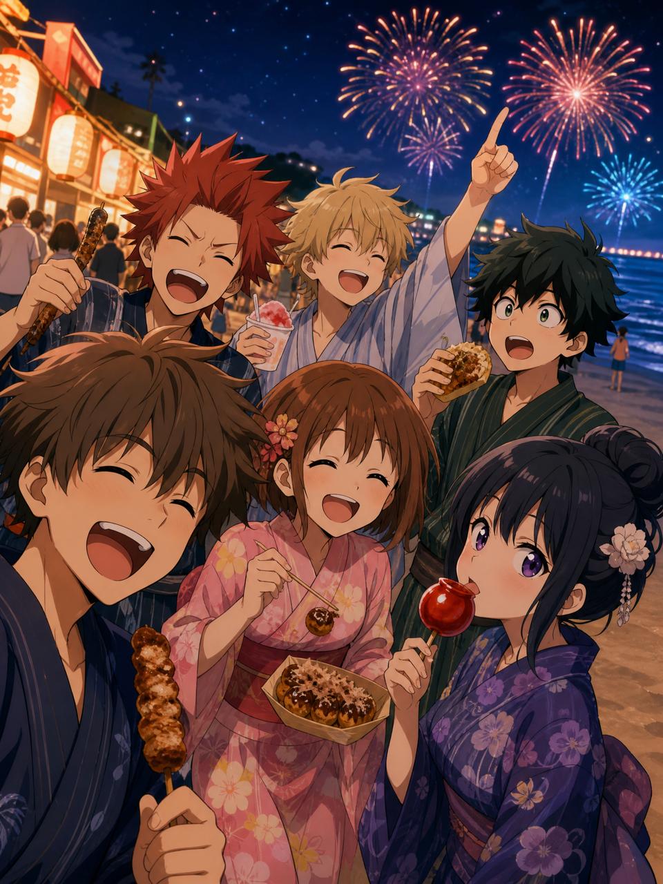 麻豆视频-夏日祭典生活动漫教程